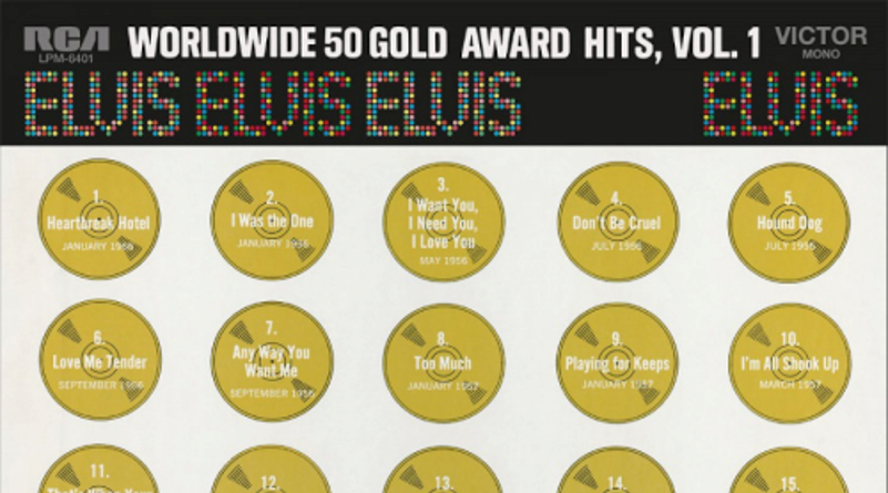 4LP-box: Worldwide 50 Gold Award Hits Vol. 1
