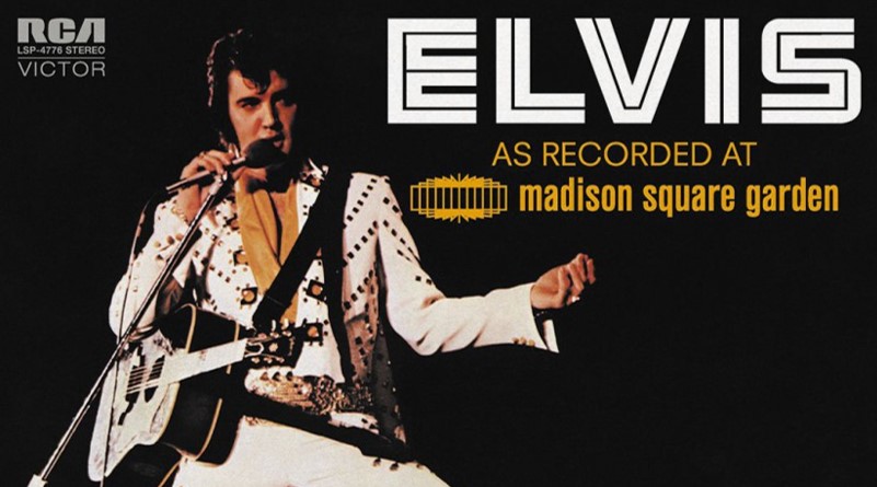 Dubbel-LP i färgad vinyl: Elvis As Recorded At Madison Square Garden